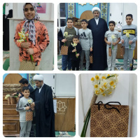 گزارش تصویری اهداء جوائز و هدایا در پایان روز سوم اعتکاف