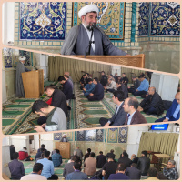سخنرانی معاون نهاد نمایندگی مقام معظم رهبری در مسجد دانشگاه کاشان