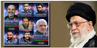 پیام تسلیت رهبر معظم انقلاب در پی شهادت سرلشکر پاسدار محمدرضا زاهدی و همرزمانش