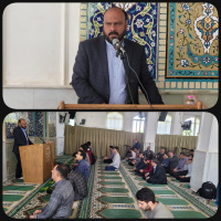 سخنرانی مدیر امور فرهنگی در سالگرد تخریت حرم مطهر ائمه بقیع علیهم السلام در مسجد دانشگاه کاشان