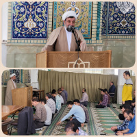 سخنرانی معاون نهاد رهبری، به مناسبت هفته ملی جمعیت در مسجد دانشگاه کاشان.