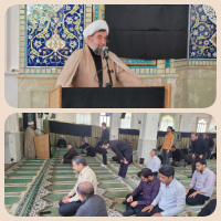 سخنرانی معاون نهاد نمایندگی مقام معظم رهبری در مسجد دانشگاه کاشان