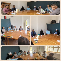 نشست هم اندیشی اعضای کانون خدمت رضوی با مسئول نهاد رهبری دانشگاه کاشان