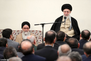 رهبر معظم انقلاب در دیدار وزیر، معاونان و مدیران وزارت اطلاعات:
