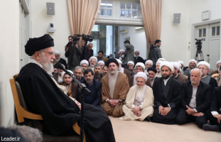 رهبر معظم انقلاب در دیدار دست‌اندرکاران برگزاری همایش بین‌المللی تفسیر تسنیم: