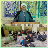 سخنرانی مسئول نهاد رهبری در هفتمین روز مبارک رمضان در مسجد دانشگاه کاشان