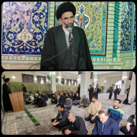 برگزاری شانزدهمین جلسه تفسیر سوره مبارکه بقره توسط امام جمعه کاشان در مسجد دانشگاه.