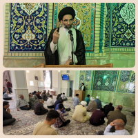 برگزاری هجدهمین جلسه تفسیر سوره مبارکه بقره توسط امام جمعه کاشان در مسجد دانشگاه.