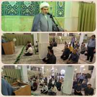 سخنرانی مسئول نهاد رهبری در مسجد دانشگاه کاشان در تبیین محورهای بیانات مقام معظم رهبری