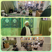 سخنرانی حجت الاسلام ابن علی به مناسبت میلاد باسعادت امام حسن عسگری ع در مسجد دانشگاه کاشان