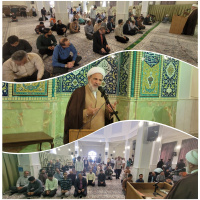 بیان احکام در کلام استاد حوزه و دانشگاه حجت الاسلام والمسلمین فرجی در مسجد دانشگاه