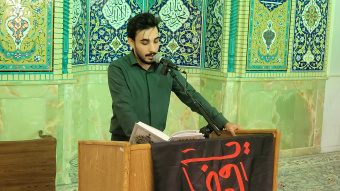 مراسم معنوی دوشنبه های قرآنی در مسجد دانشگاه کاشان برگزار شد.