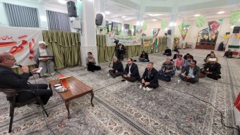 برگزاری مراسم معنوی احیای شب نیمه شعبان در مسجد دانشگاه کاشان