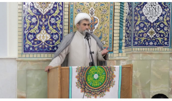 سخنرانی مسئول نهاد رهبری در تفسیر سوره مبارکه والعصر در مسجد دانشگاه کاشان