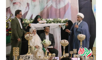 مراسم ازدواج دانشجویی ۳۵ زوج دانشجویی دانشگاه کاشان