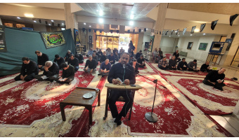 برگزاری مراسم عزاداری حضرت اباعبدالله الحسین علیه السلام در اولین روز محرم الحرام در مسجد دانشگاه کاشان