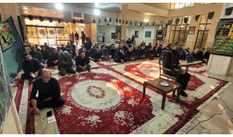 برگزاری مراسم عزاداری حضرت اباعبدالله الحسین علیه السلام در هفتمین روز محرم الحرام سال ۱۴۰۵ در دانشگاه کاشان