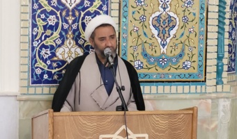سخنرانی مدیر امور دانشجویان شاهد و ایثارگر در مسجد دانشگاه کاشان