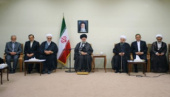 رهبر معظم انقلاب اسلامی در دیدار رئیس جمهور و اعضای هیئت دولت: