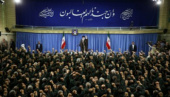 رهبر معظم انقلاب اسلامی در دیدار هزاران نفر از فرماندهان سپاه پاسداران