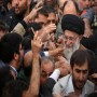 حضور رهبر معظم انقلاب در روستاهای زلزله‌زده استان کرمانشاه