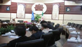 پنجمین جلسه تفسیر مسئول دفتر نهاد رهبری و اساتید دانشگاه برگزار شد.