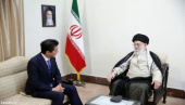 رهبر معظم انقلاب اسلامی در دیدار نخست‌وزیر ژاپن: