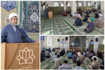 بیان احکام شرعی توسط مسئول نهاد رهبری در مسجد دانشگاه کاشان