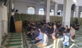 سخنرانی مسئول نهاد رهبری به مناسبت یوم الله ۹ دی در مسجد دانشگاه کاشان