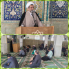 سخنرانی حضرت آیت الله خطاط در مسجد دانشگاه کاشان