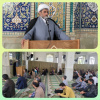 بیان فضیلت روز عید سعید فطر در کلام مسئول نهاد رهبری در مسجد دانشگاه کاشان