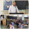 سخنرانی مدیر امور فرهنگی دانشگاه در مسجد دانشگاه کاشان