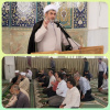 سخنرانی مسئول نهاد رهبری در مسجد دانشگاه کاشان