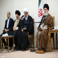 رهبر معظم انقلاب اسلامی در دیدار اعضای ستاد کنگره دو هزار شهید استان بوشهر: