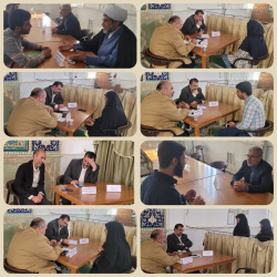برگزاری ویژه برنامه دیدار حضوری با اعضاء محترم هیئت رئیسه دانشگاه با عنوان میز خدمت در مسجد دانشگاه کاشان