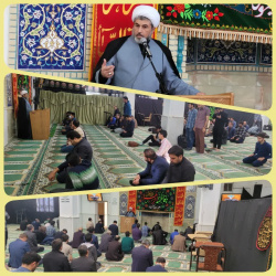 برگزاری سخنرانی مسئول نهاد رهبری در مسجد دانشگاه کاشان