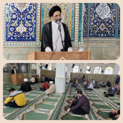 برگزاری یازدهمین جلسه از سلسله جلسات پیرامون تفسیر قران در مسجد دانشگاه کاشان