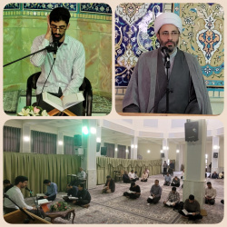 برگزاری مراسم معنوی دوشنبه های قرآنی در مسجد دانشگاه کاشان