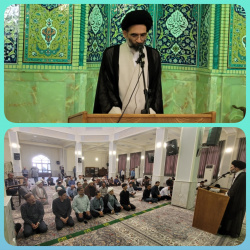برگزاری بیست و دومین جلسه تفسیر سوره مبارکه بقره توسط امام جمعه کاشان در مسجد دانشگاه.