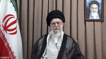 رهبر معظم انقلاب در دومین پیام تلویزیونی خطاب به ملت در پی تهاجم رژیم صهیونی به ایران: