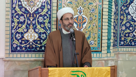 مراسم معنوی دوشنبه های قرآنی در مسجد دانشگاه کاشان برگزار شد.