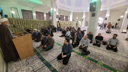 بیان احکام در کلام استاد حوزه و دانشگاه حجت الاسلام والمسلمین فرجی در مسجد دانشگاه