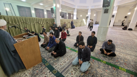 سخنرانی معاون نهاد رهبری در آستانه حلول ماه مبارک رمضان الکریم در مسجد دانشگاه کاشان