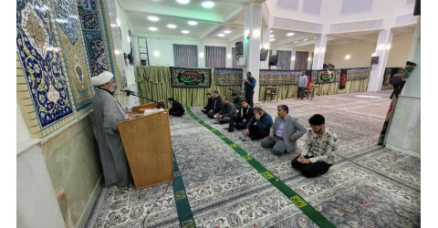 سخنرانی معاون نهاد رهبری در باب وداع با ماه مبارک رمضان در مسجد دانشگاه کاشان.