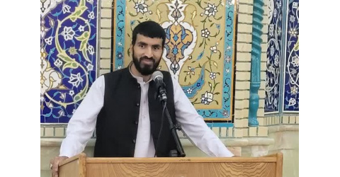 برگزاری سخنرانی تبیینی آقای زکزاکی از کشور پاکستان در مسجد دانشگاه کاشان