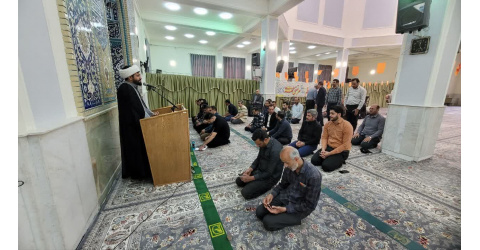 سخنرانی مدرس حوزه علوم اسلامی دانشگاهیان در مسجد دانشگاه کاشان