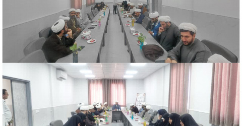 برگزاری جلسه مسئول نهاد رهبری دانشگاه کاشان با مبلغین و ائمه جماعات